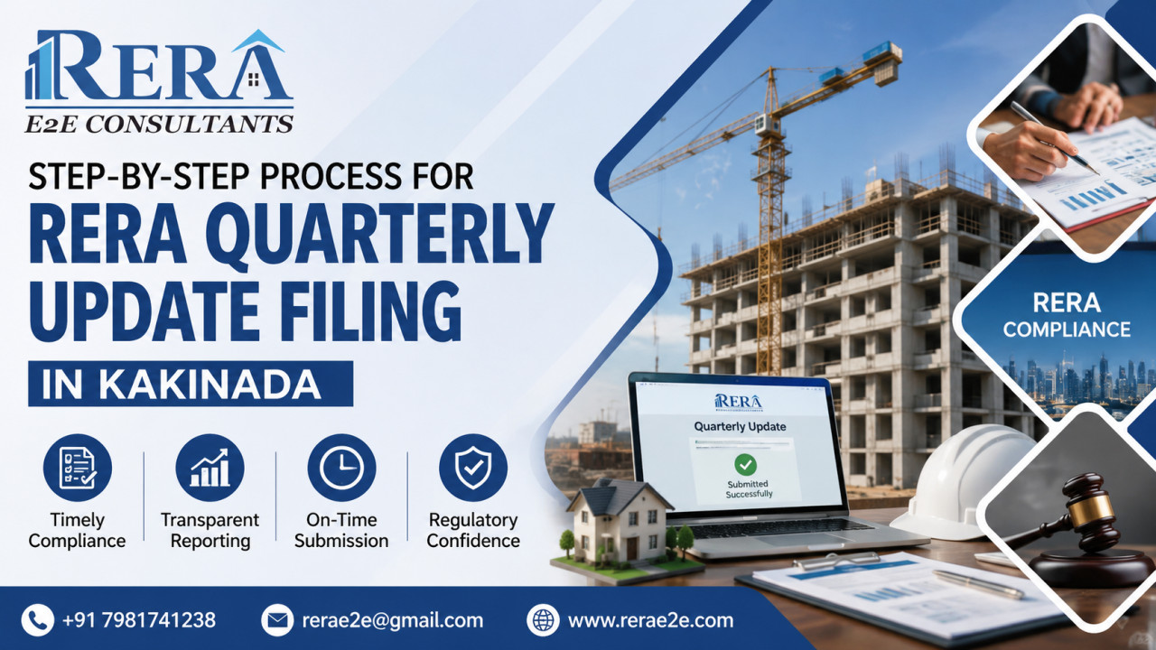 Step-by-Step Process for RERA Quarterly Update Filing in Kakinada