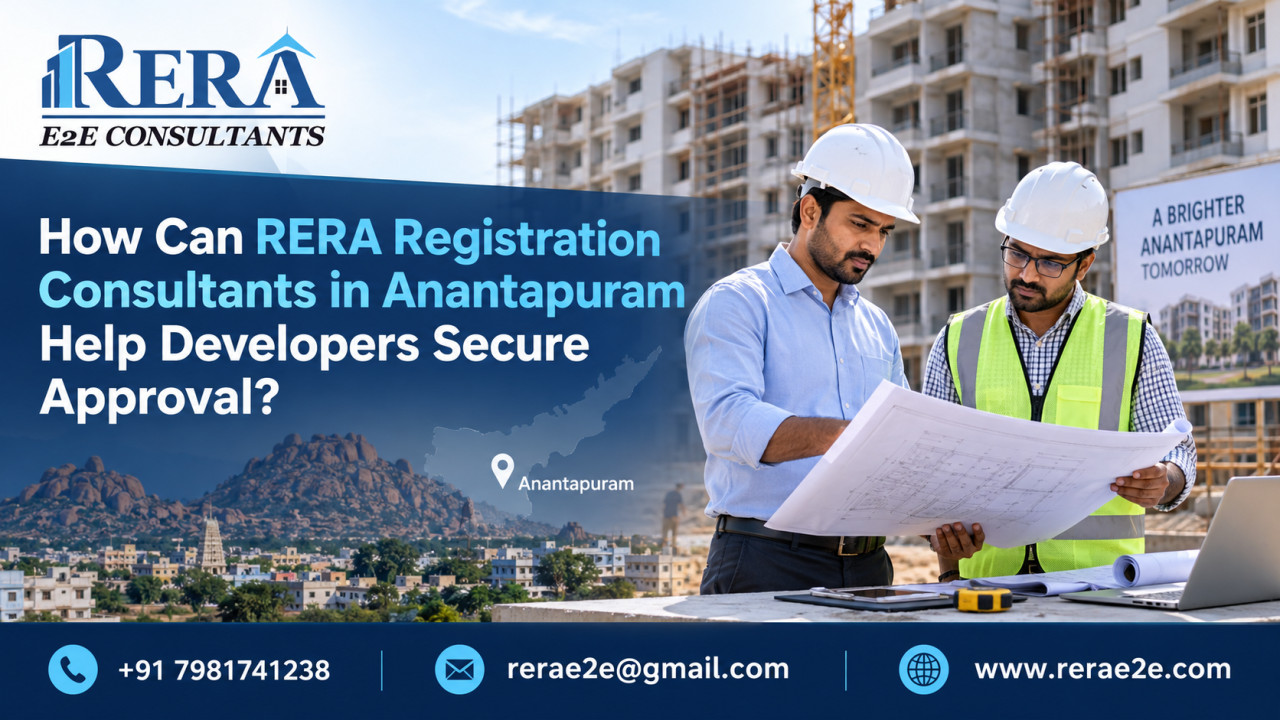 How Can RERA Registration Consultants in Anantapuram Help Developers Secure Approval?